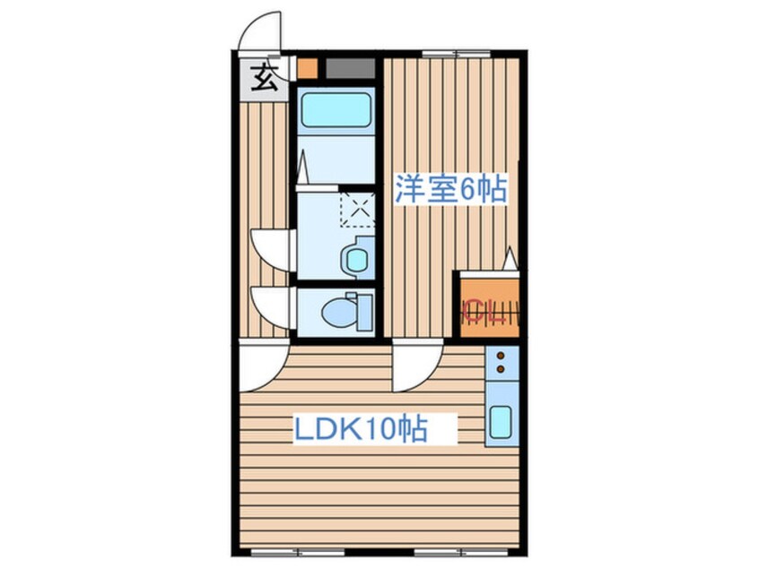 間取図 富谷レジデンスⅠ