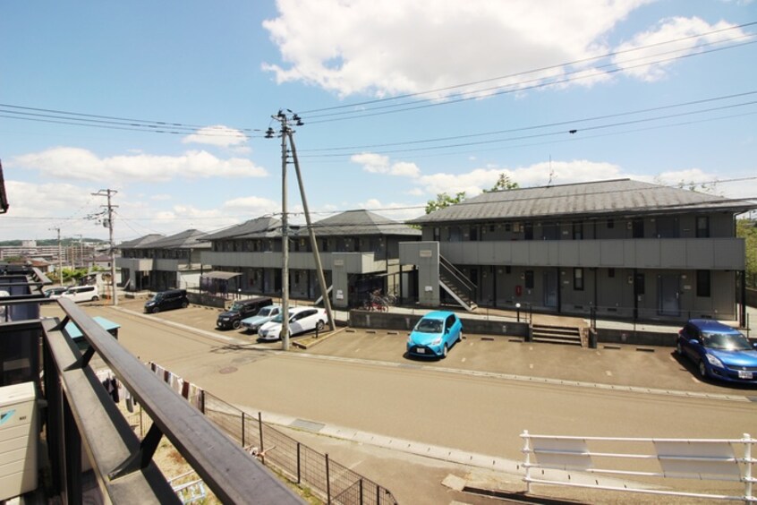 室内からの展望 ヒルメゾン壱番館