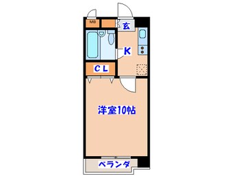 間取図 エグゼクティブ上杉