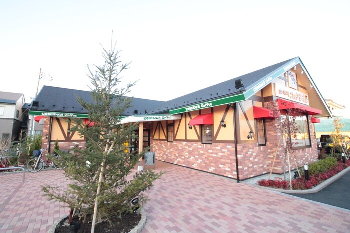 コメダ珈琲仙台六丁の目店(カフェ)まで280m ロワジール（伊在）