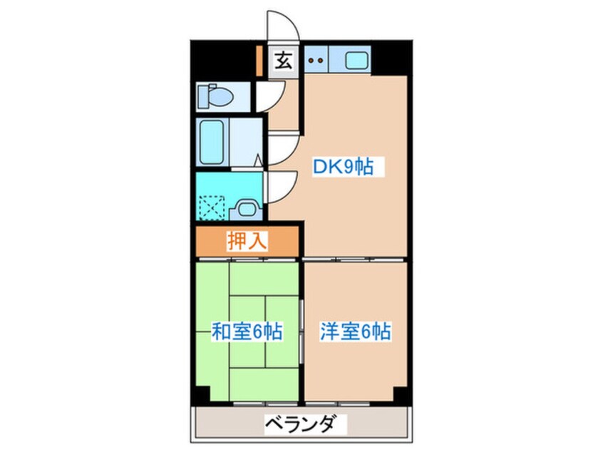 間取図 サンクレストぎんなん