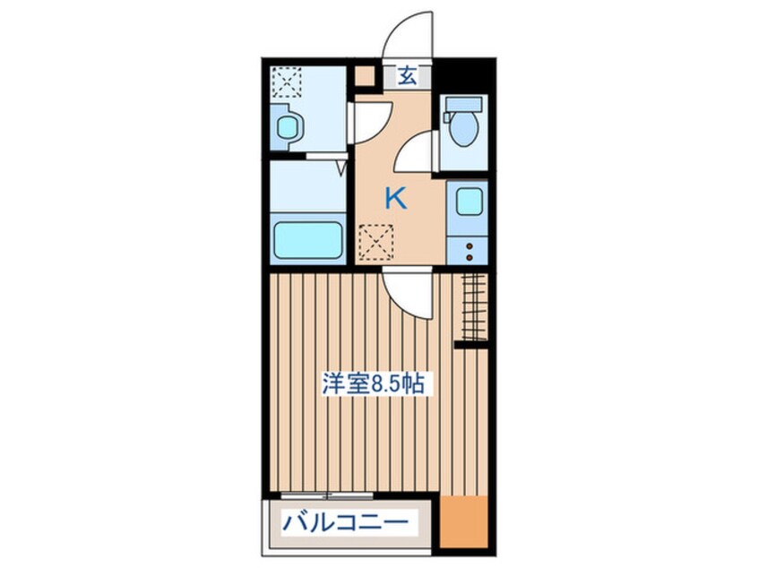 間取図 フリーデン平成