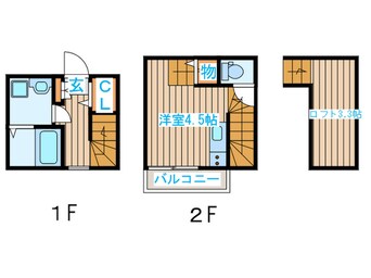 間取図 Maison Wisteria