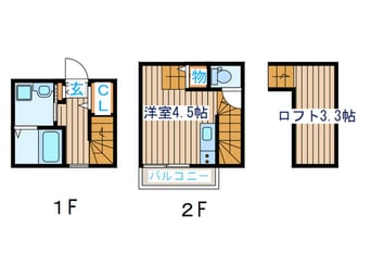 間取図 Maison Wisteria