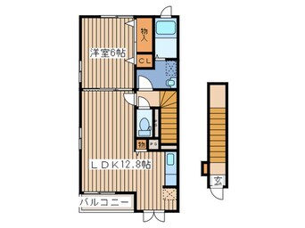 間取図 ダンデライオン弐番館