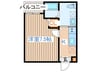 グラム 1Kの間取り