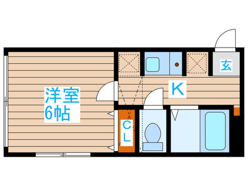 間取図 オーシャン