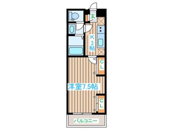 間取図 リブリ・はやちね1号館