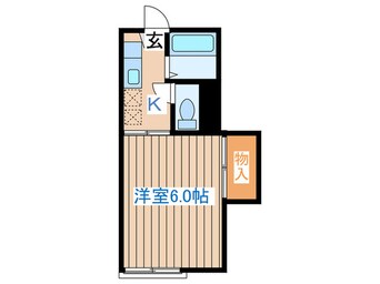 間取図 コーポオリエント