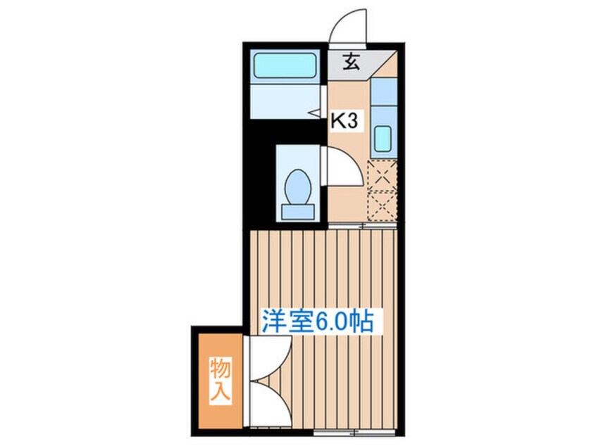 間取図 コーポオリエント