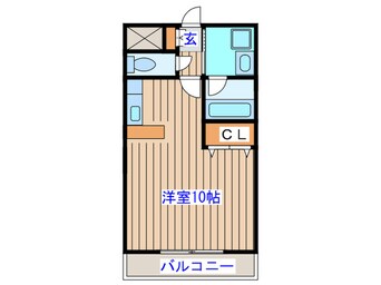 間取図 パレスオ－キット弐番館