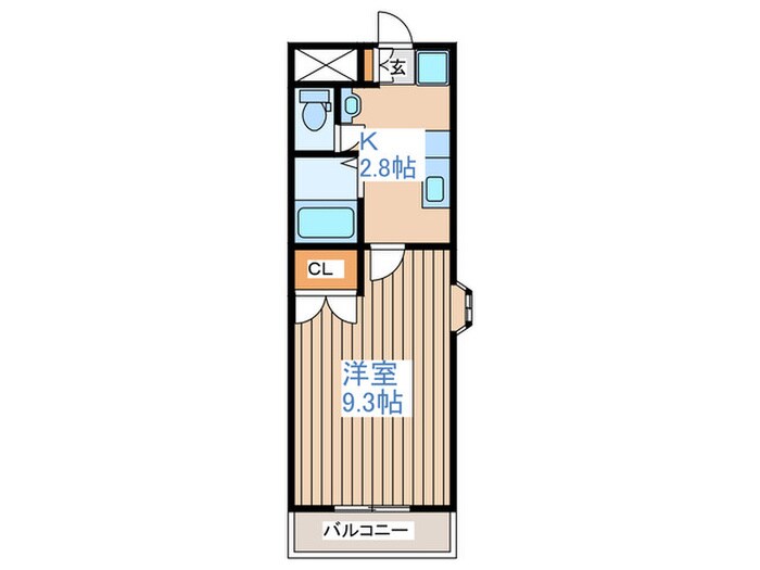 間取り図 プレジデント岩沼