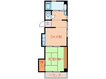 間取図 コ－ポ板橋
