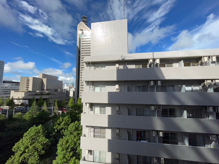 室内からの展望 カルロ北目