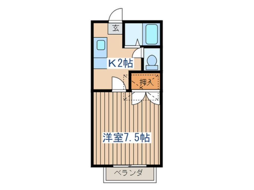 間取図 ロイヤルメゾンC