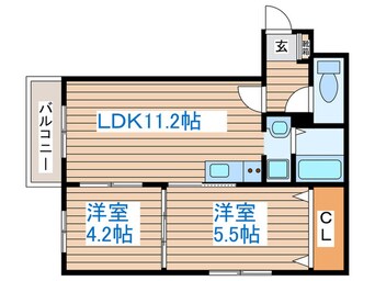 間取図 Felicita愛子Ⅰ