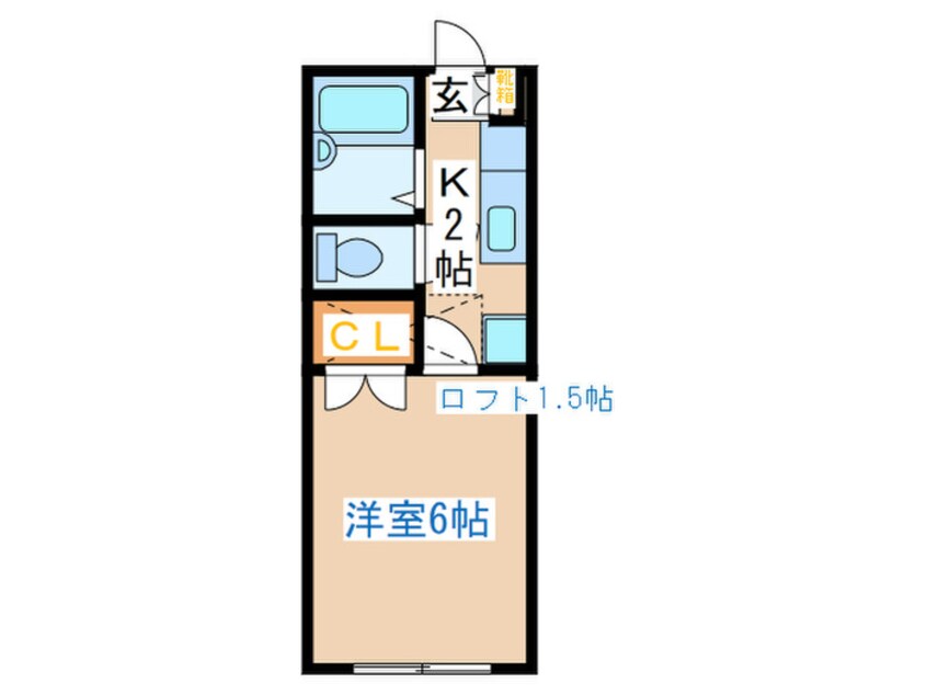 間取図 ロフトハウス吹上Ⅰ