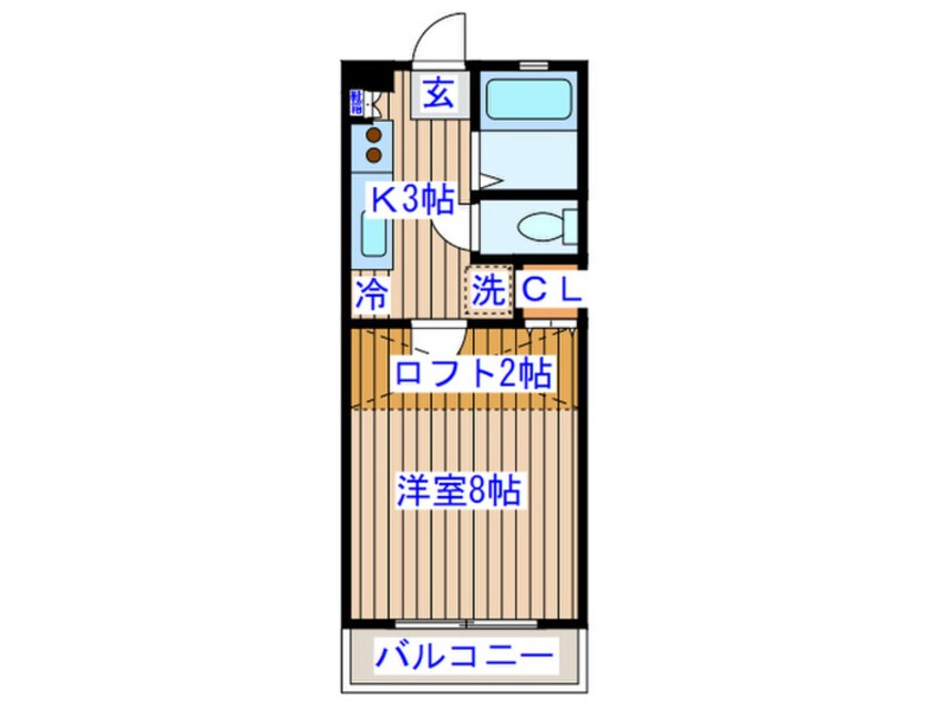 間取図 コーポフラワー