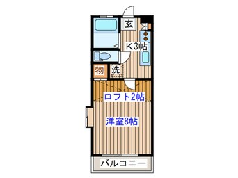 間取図 コーポフラワー