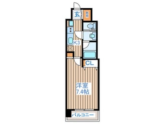 間取図 ココリグランデ