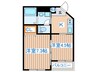 グリーンハイツ北山駅前 2Kの間取り