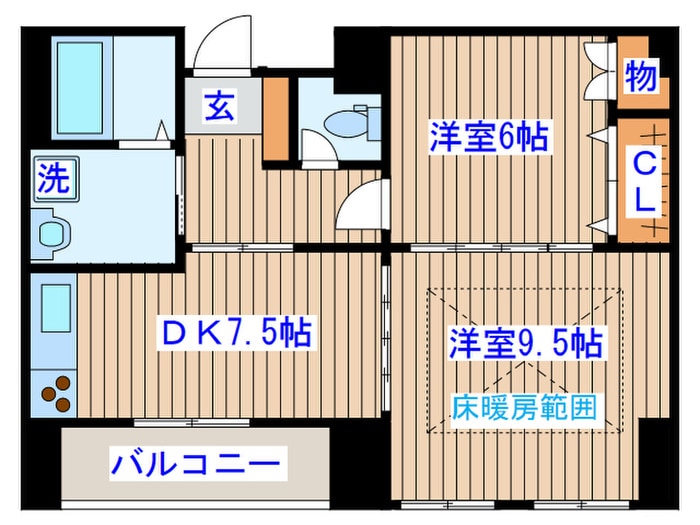 間取り図 HF仙台レジデンスEAST