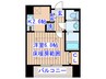 HF仙台レジデンスEAST 1Kの間取り
