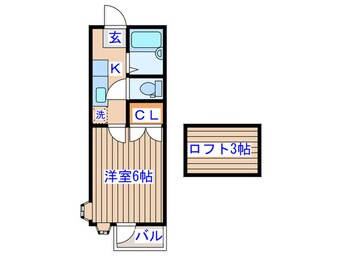 間取図 クリフサイド旭ヶ丘