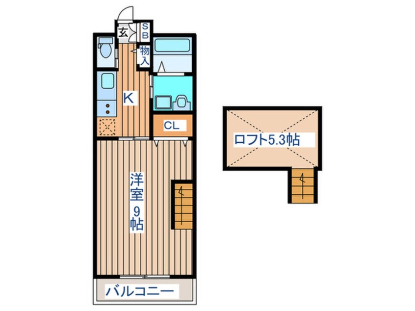 間取図 ブランニューY＆S