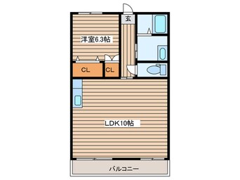 間取図 フォレスト壱番館