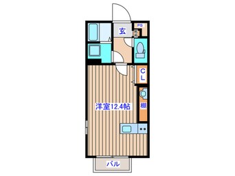 間取図 サニープレイス山手町Ⅱ