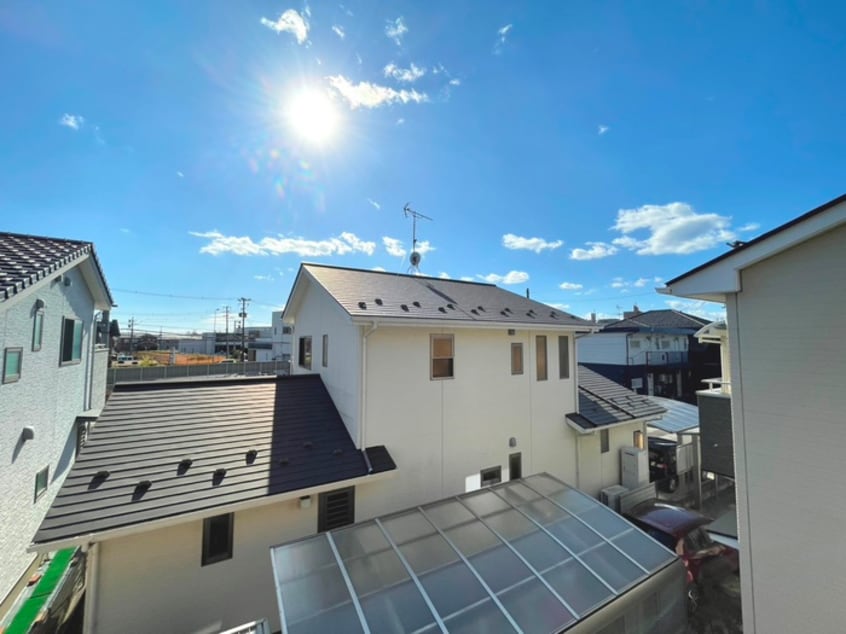 室内からの展望 郷家ハイツ