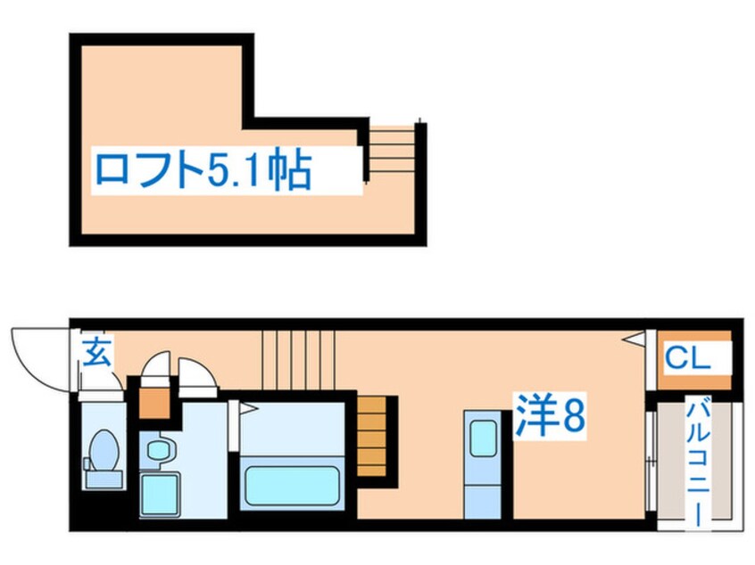 間取図 グランドレジデンス北仙台