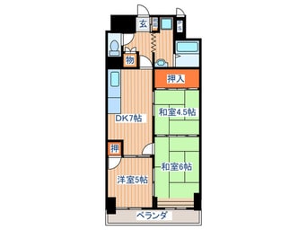 間取図 卸町マンションフタバ