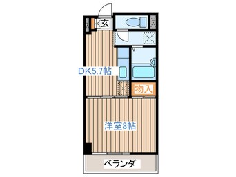 間取図 ＹＳＫコーポ卸町