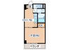 ＹＳＫコーポ卸町 1DKの間取り