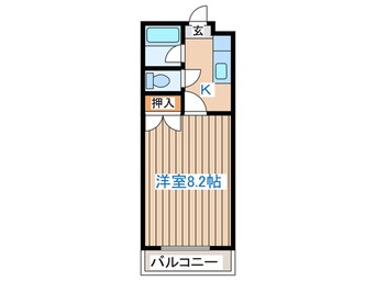 間取図 ボザール萩ケ丘