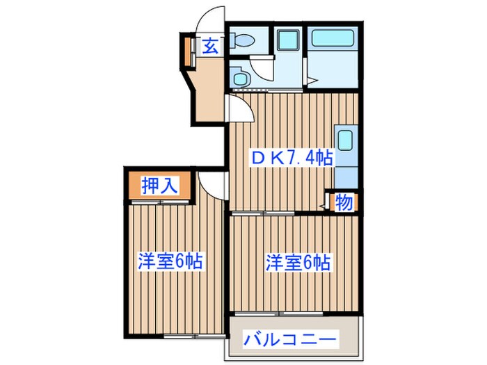 間取り図 メゾン・ド・エスポワール