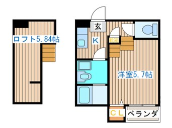 間取図 マウシェス南仙台