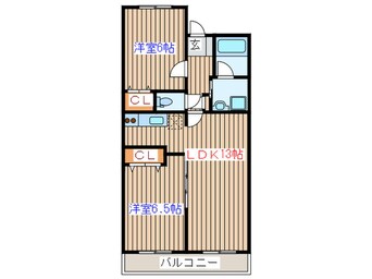 間取図 アルバ市名坂