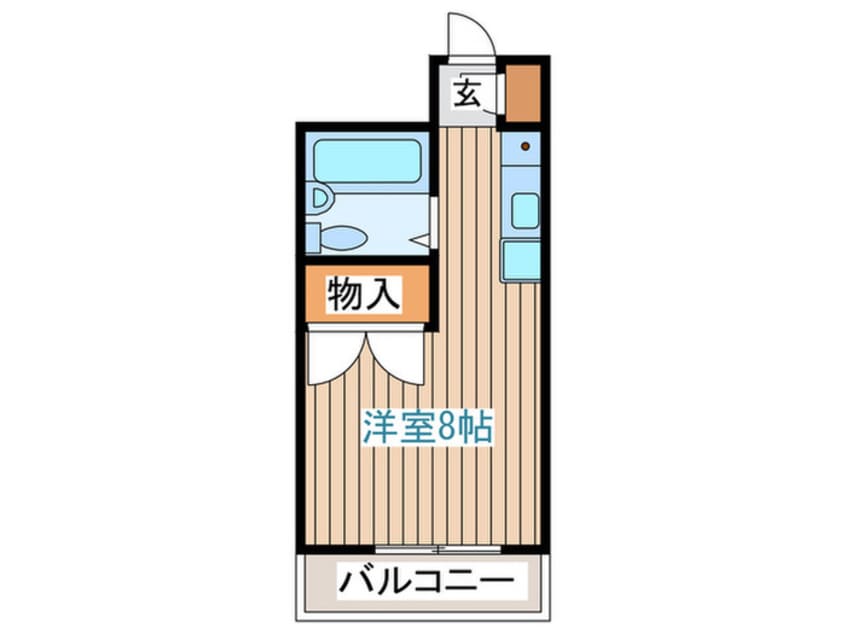 間取図 ベルシティ泉水