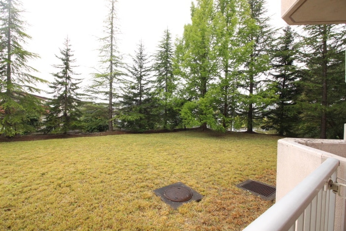 室内からの展望 ベルシティ泉水