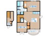メゾン桜小路 2LDKの間取り