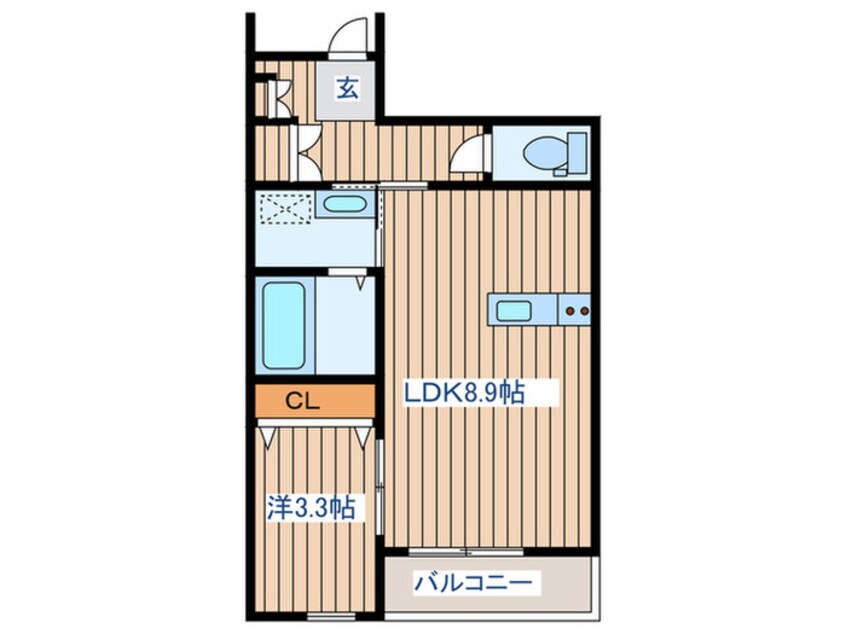 間取図 ボンヌシャンス