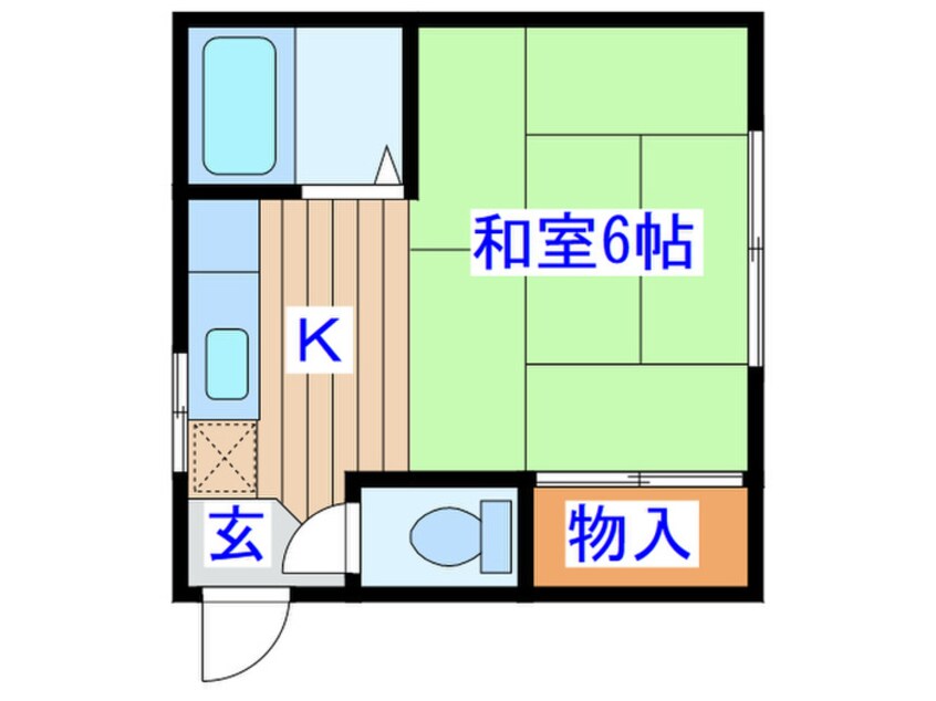 間取図 庄栄ハイツ