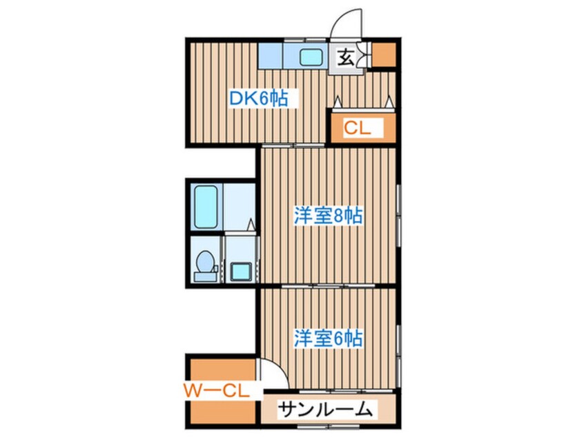 間取図 メゾン松崎