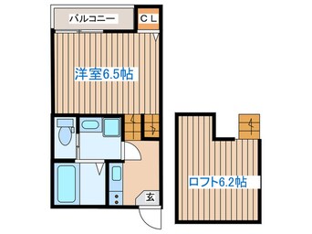 間取図 チサリテラスⅠ