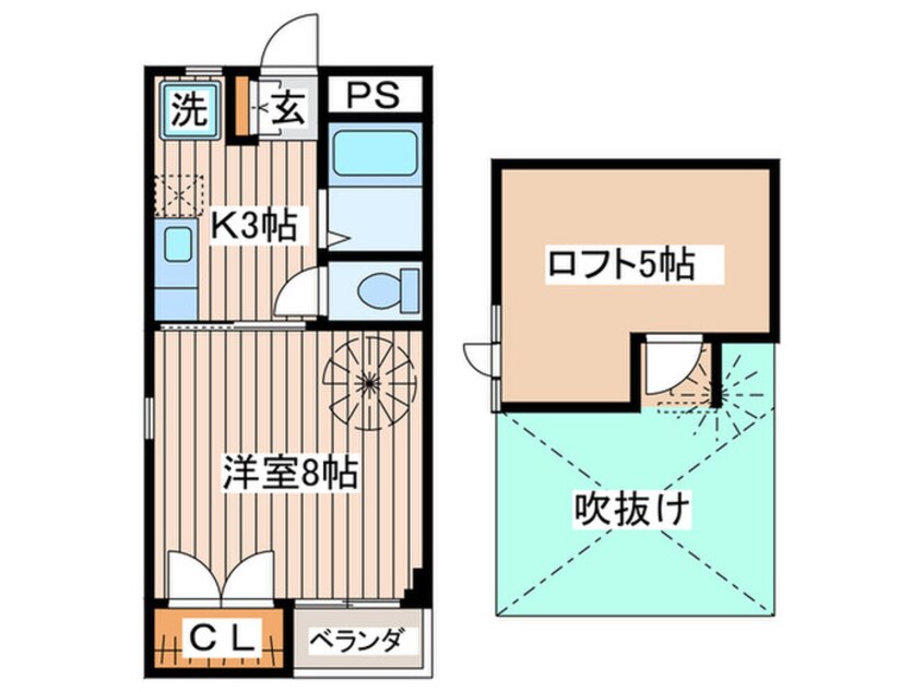 間取図 ファミール杜