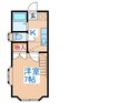 ホワイトキャッスル八木山香澄町の間取図