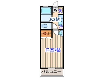 間取図 タウンＭＫ-Ⅱ